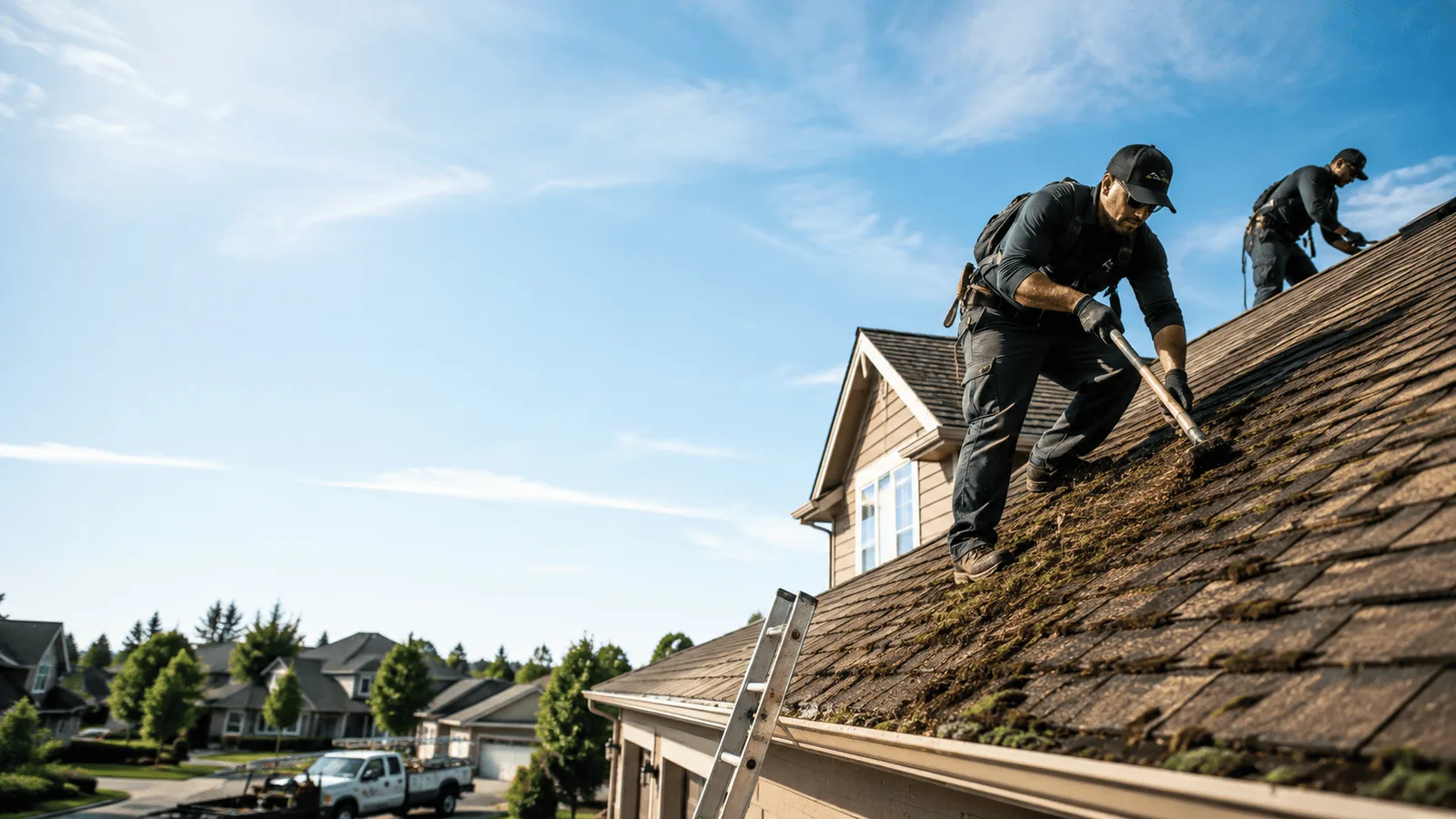 Roof Moss Removal in Kinston, NC near me